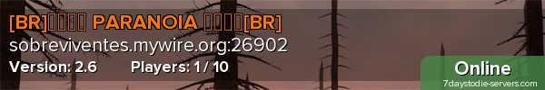 [BR]◤◢◤【 PARANOIA 】◢◤◢[BR]