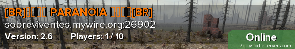 [BR]◤◢◤【 PARANOIA 】◢◤◢[BR]