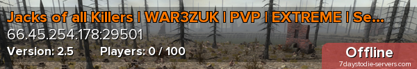 Jacks of all Killers | WAR3ZUK | PVP | EXTREME | Server 2