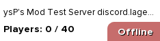 ysP's Mod Test Server discord.lagerfeuer-gaming.de