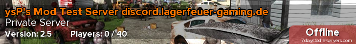 ysP's Mod Test Server discord.lagerfeuer-gaming.de