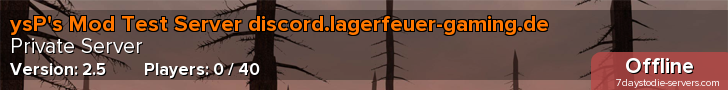 ysP's Mod Test Server discord.lagerfeuer-gaming.de