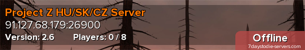 Project Z HU/SK/CZ Server