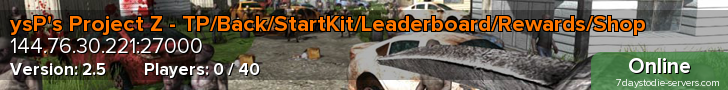 ysP's Project Z - TP/Back/StartKit/Leaderboard/Rewards/Shop