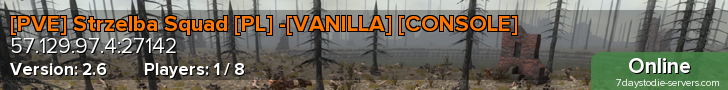 [PVE] Strzelba Squad [PL] -[VANILLA] [CONSOLE]