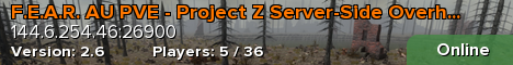 F.E.A.R. AU PVE - Project Z Server-Side Overhaul+QoL Addons
