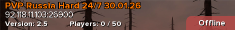 PVP Russia Hard 24/7 30.01.26