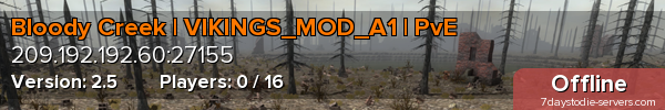Bloody Creek | VIKINGS_MOD_A1 | PvE