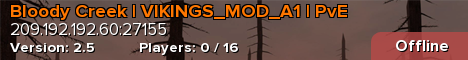 Bloody Creek | VIKINGS_MOD_A1 | PvE
