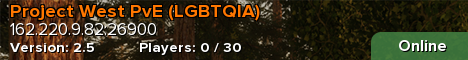 Project West PvE (LGBTQIA)