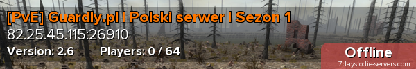 [PvE] Guardly.pl | Polski serwer | Sezon 1