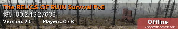 The RELICS OF RUIN Survival PvE
