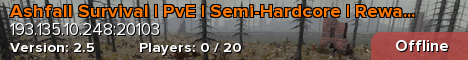 Ashfall Survival | PvE | Semi-Hardcore | Rewarding Progressi