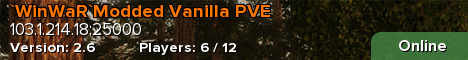 `WinWaR`Modded Vanilla PVE