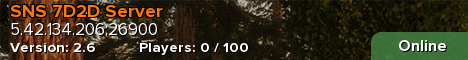 SNS 7D2D Server