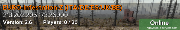 EURO-Infestation-Z (ITA/DE/ES/UK/BE)