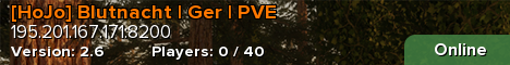 [HoJo] Blutnacht | Ger | PVE
