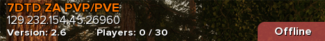 7DTD ZA PVP/PVE