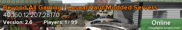 Beyond All Gaming | Casual/Hard/Modded Servers