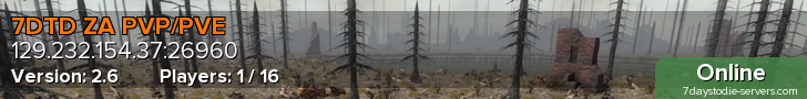 7DTD ZA PVP/PVE