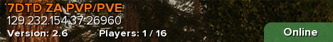 7DTD ZA PVP/PVE