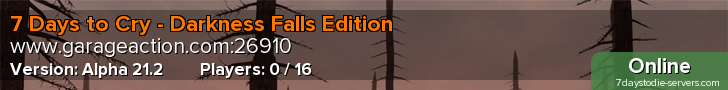 7 Days to Cry - Darkness Falls Edition