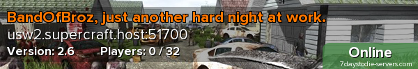 BandOfBroz, just another hard night at work.