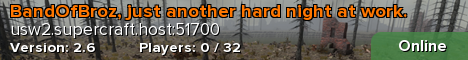 BandOfBroz, just another hard night at work.