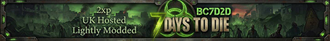 [UK]-BC7D2D 2XP/MODS/PvE